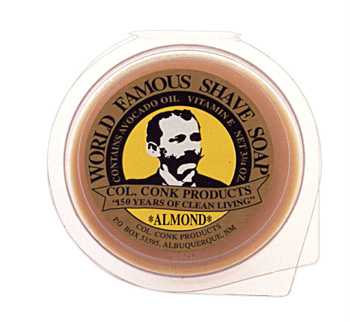 Colonel Ichabod Conk Almond Shave Soap 2.25 Oz