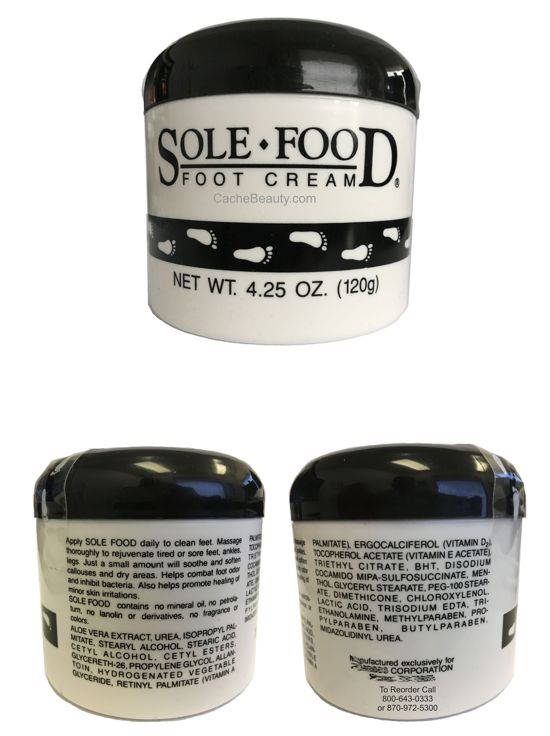 Sole Food, 4.25, Net Weight ounces, 671021425006, dry feet