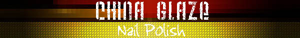 China Glaze Nail Polish
