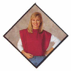 Nylon Shortie Comb-Out Cape