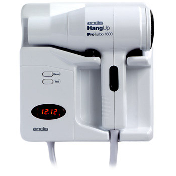 Wall mounted dryer wtih LED clock