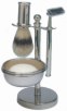 silver shaving gift set