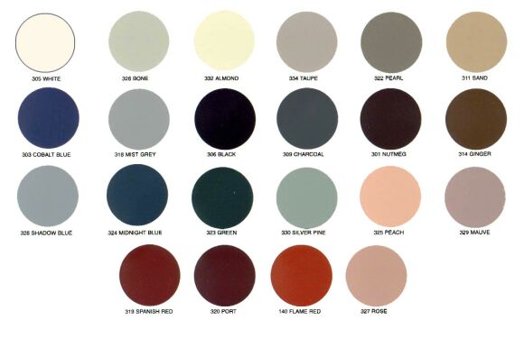 Shampoo Bowl Colors